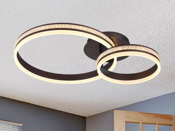 LED stropné svietidlo s diaľkovým ovládačom 110W - J3355/BR 4