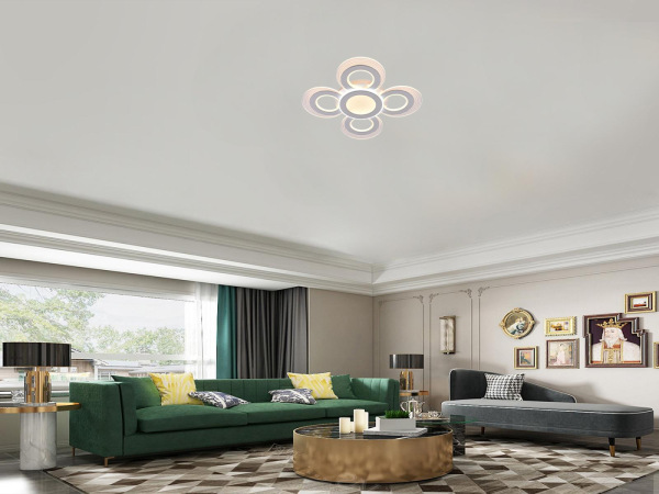 LED stropné svietidlo s diaľkovým ovládačom 105W - J3351/W 9