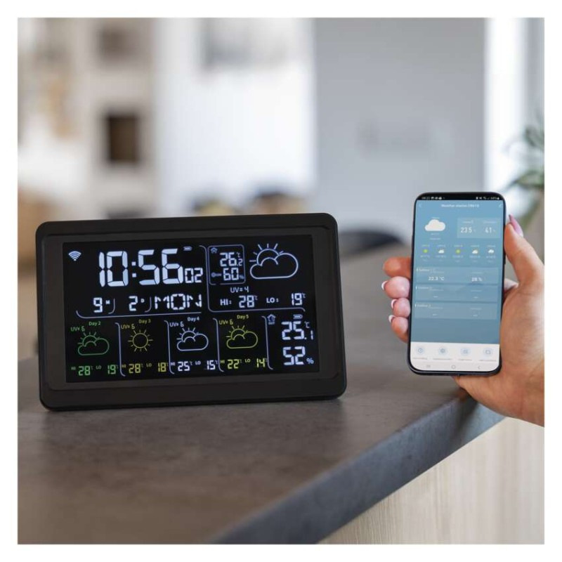 GOSMART BEZDRÁTOVÁ METEOSTANICE E8610 8