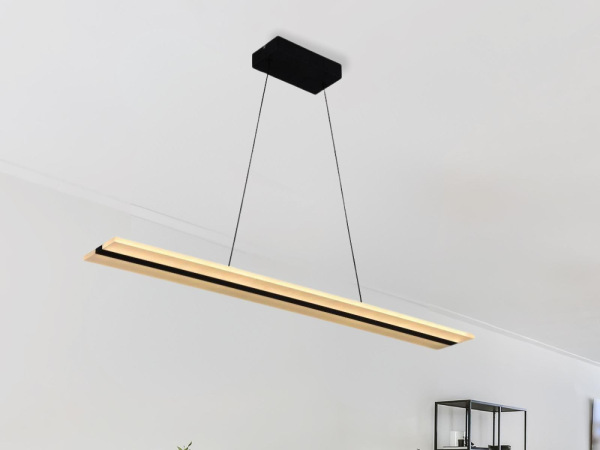 LED visiace svietidlo + diaľkový ovládač 50W - J4304/B 14