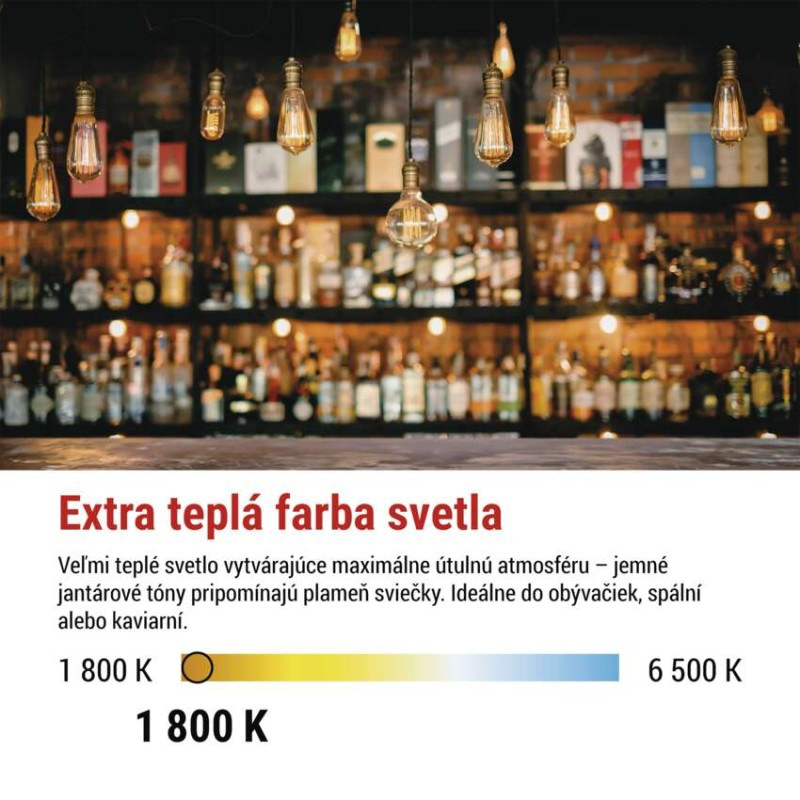 Žiarovka LED DECO S123 4W 150lm E27 Z59G01 3