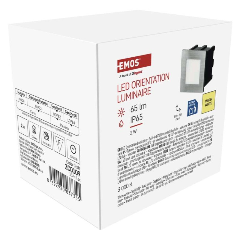 LED ORIENT.VEST. 1,5W WW 7