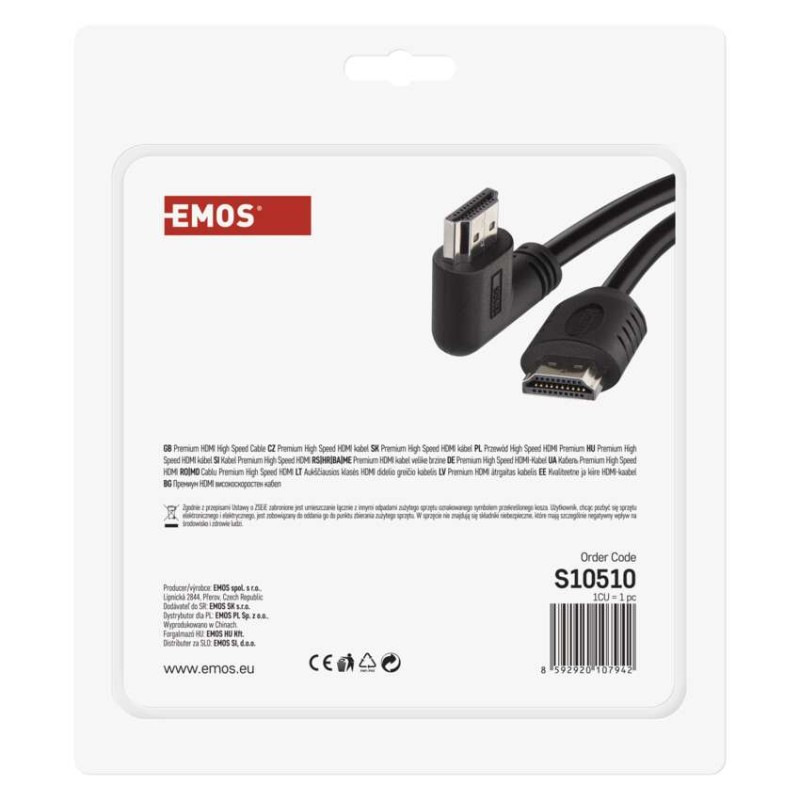 HDMI 2.0 A/M-A/M 90 5M 3