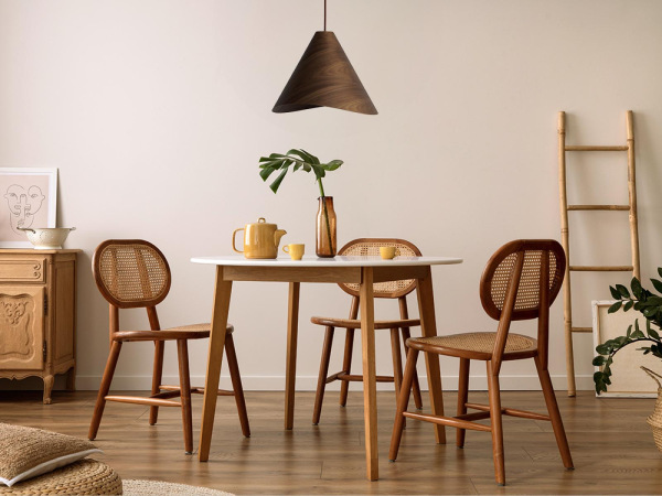 Závesné svietidlo z masívneho dreva E27 / 450 - WRE022 7