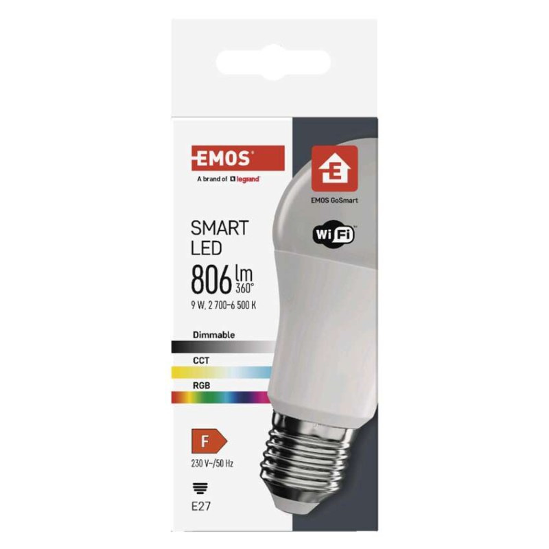 GOSMART LED A60 9W(60W) 806lm E27 WIFI R 11