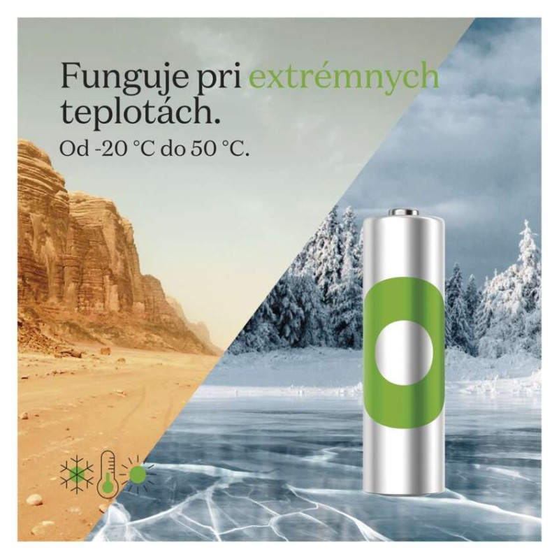 Batéria GP RECYKO AA 2600 mAh NiMH B25272 8