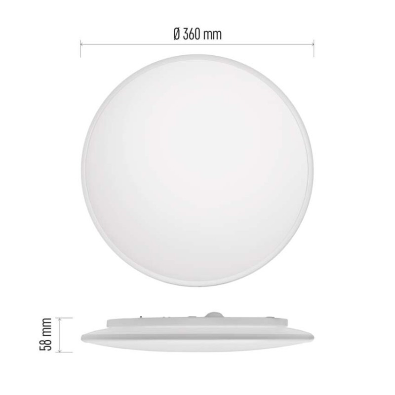 LED SV.PŘ.K 24W 1920LM STM.NAST.CCT+DÁL. 2