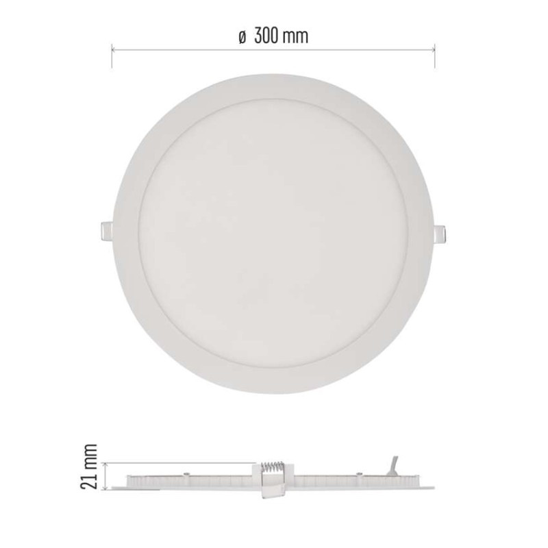 LED SVÍTIDLO NEXXO VES.KR 25W 2100LM IP4 2