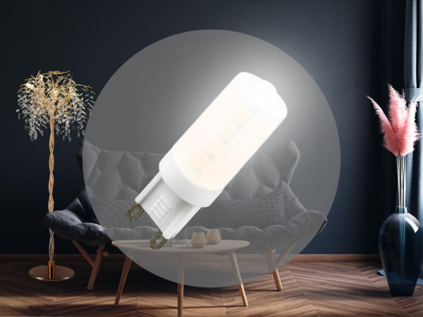 LED stmievateľná žiarovka 4W - G9 / 4000K - ZLS624CD 3