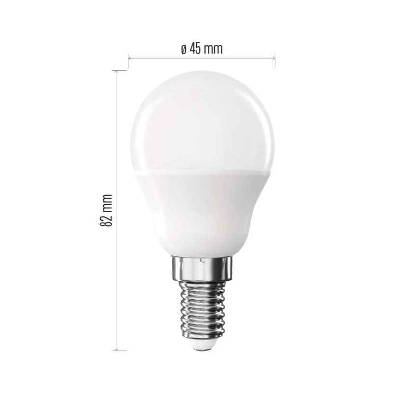 LED CLS MINI GLOBE 2,5W(32W) 350lm E14 W