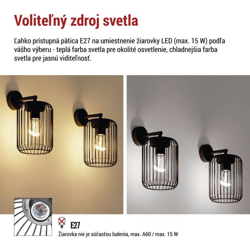 LED ZAHRADNÍ SVÍTIDLO,E27,IP44,MAX 15W,N 3