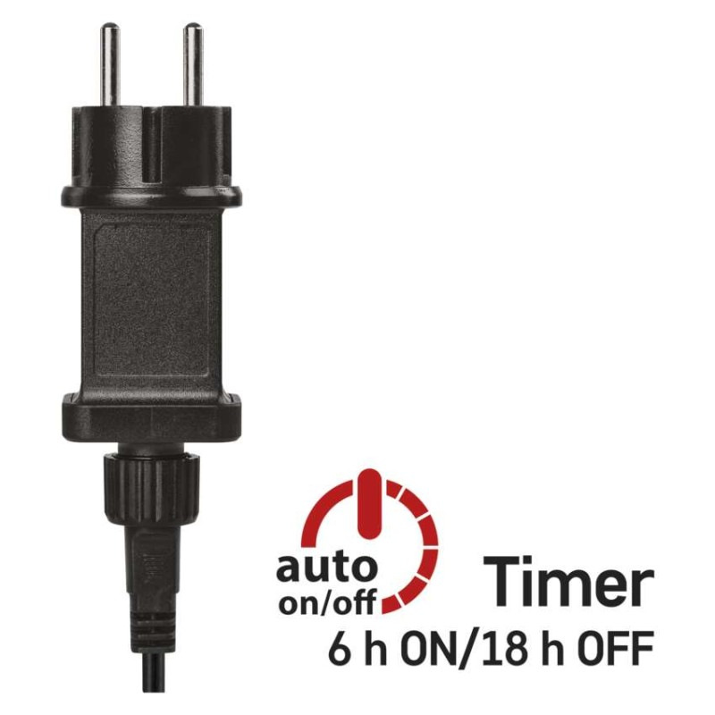 Řetěz 10M IP44 TIMER RC RGB 6