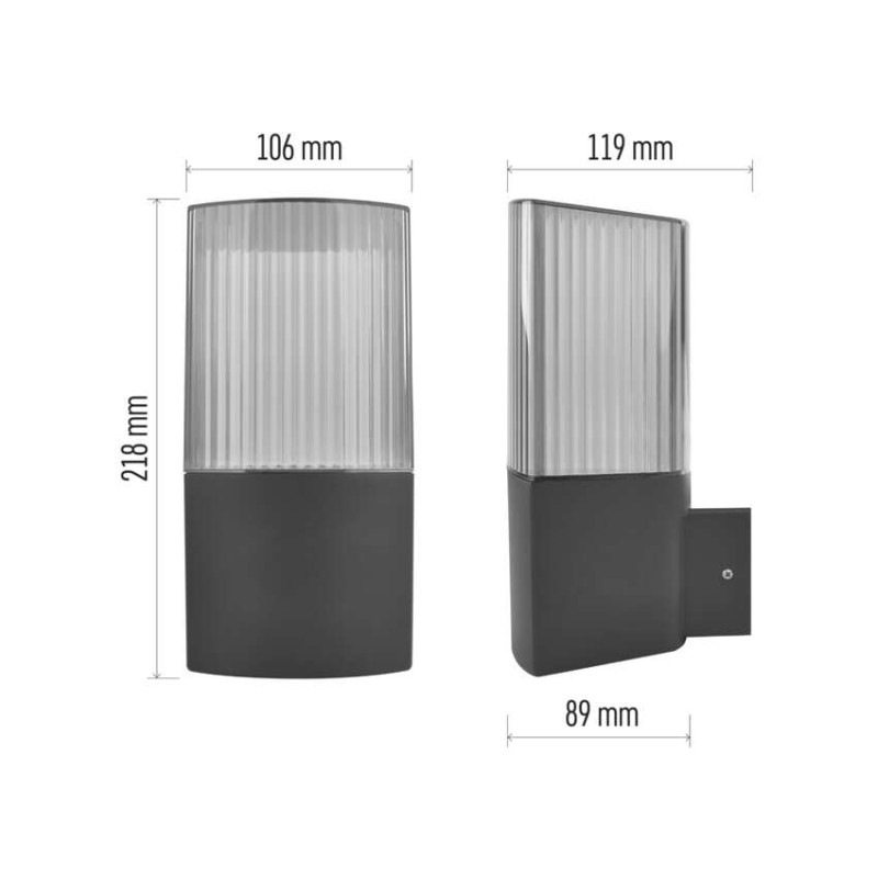 LED ZAHRADNÍ SVÍTIDLO,E27,IP54,MAX 25W,N 5