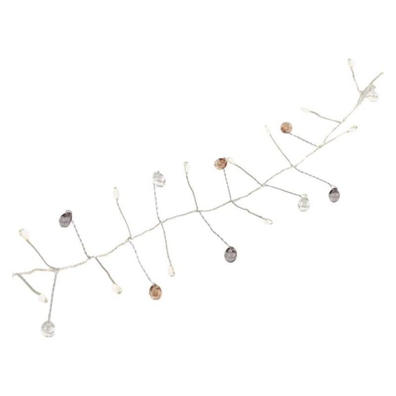 40LED GARLAND BEAD 3AA WW