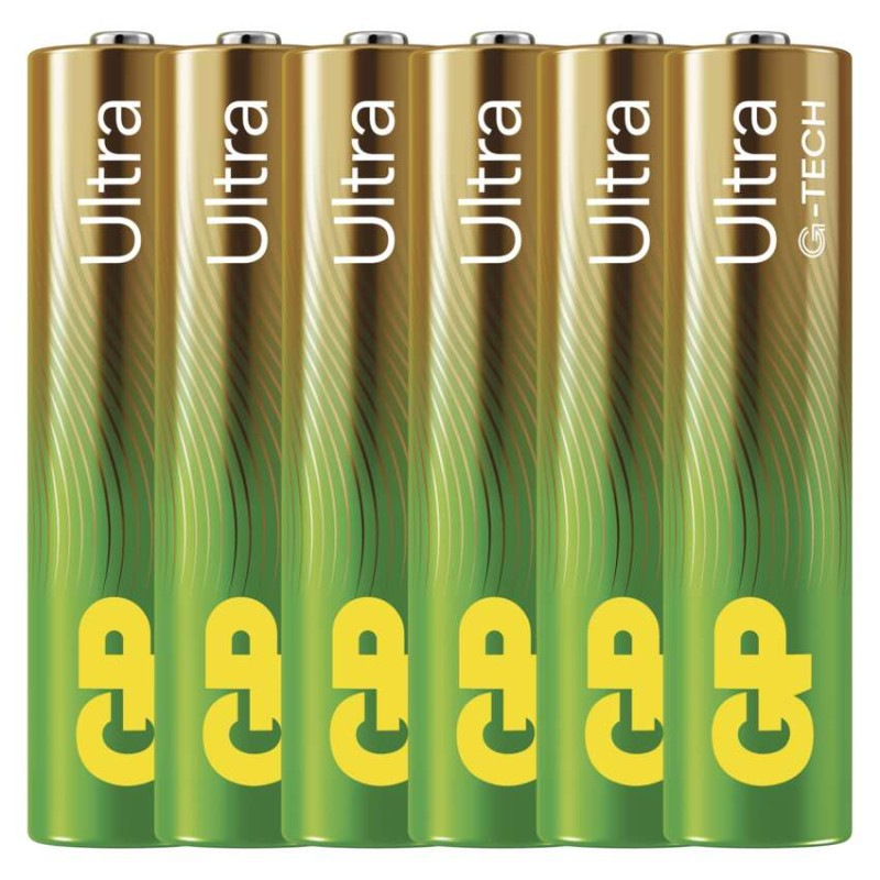 GP alk. bat. ULTRA AAA LR03 6ks val.pack