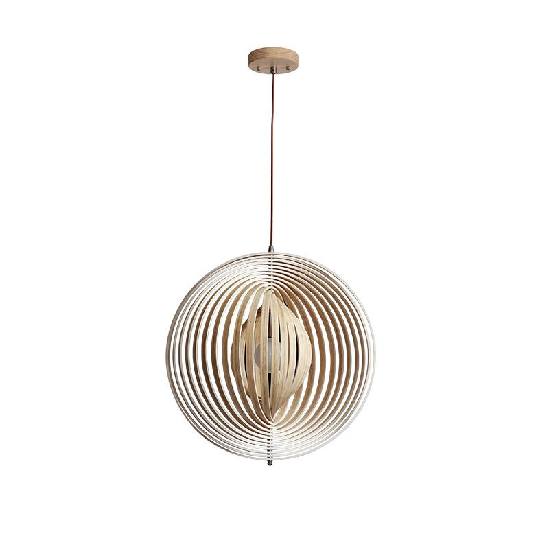 Závesné svietidlo z masívneho dreva E27 / 435 - WRE061 2