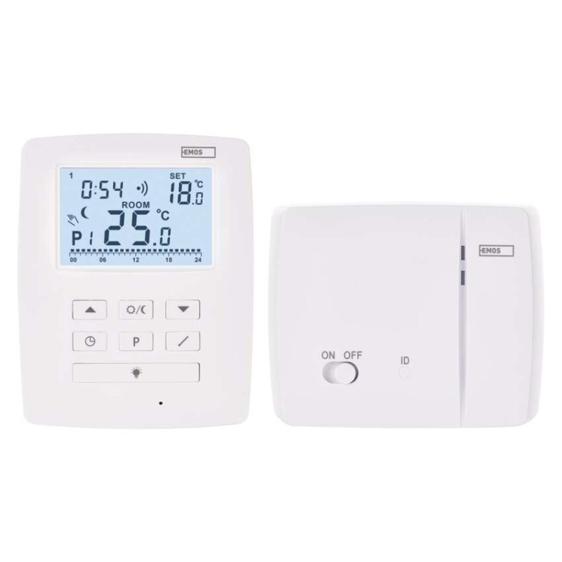 Termostat izbový OpenTherm P5611OT digit.7°C-30°C,po 0,2°C 7