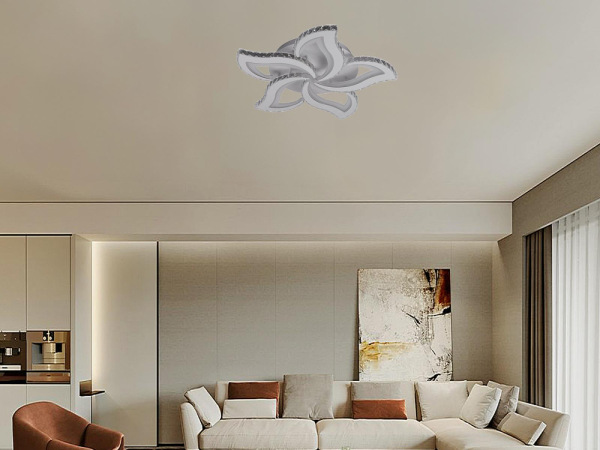 LED stropný luster + diaľkový ovládač 100W - J3336/W 2