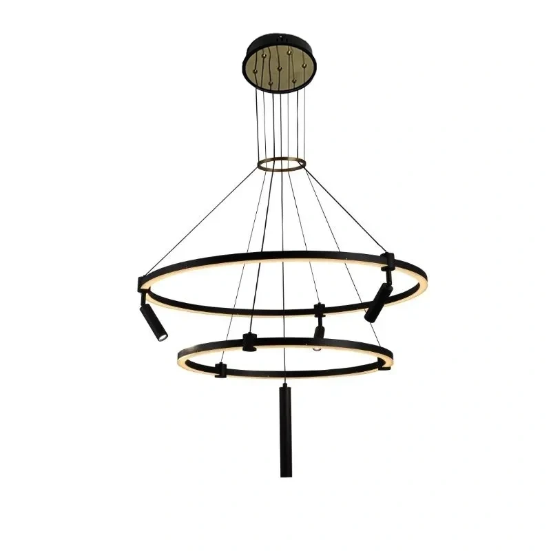 LED závesné svietidlo na lanku + diaľkový ovládač 140W - J7304/B 1