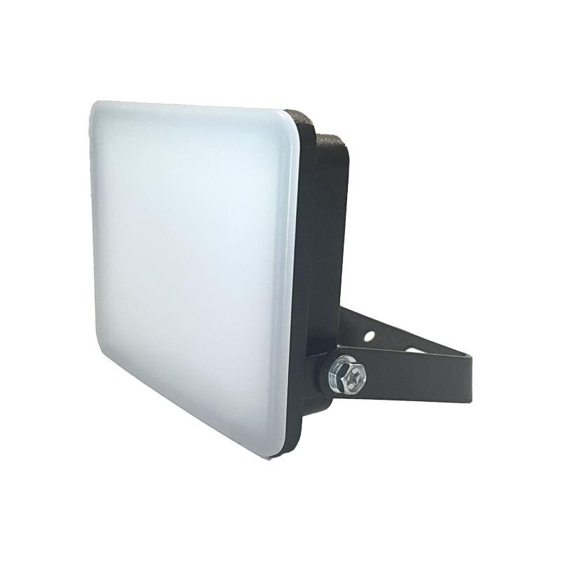 Vonkajší čierny LED reflektor 10W / 4000K - LF7021 12
