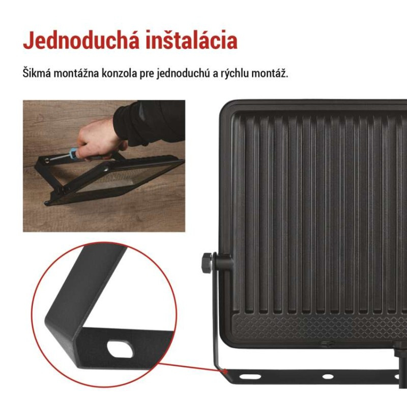 Reflektor LED VISIO 100W 15000lm IP65  ZS2553 8