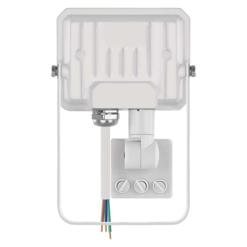 Reflektor LED 10W +senzor biela 3