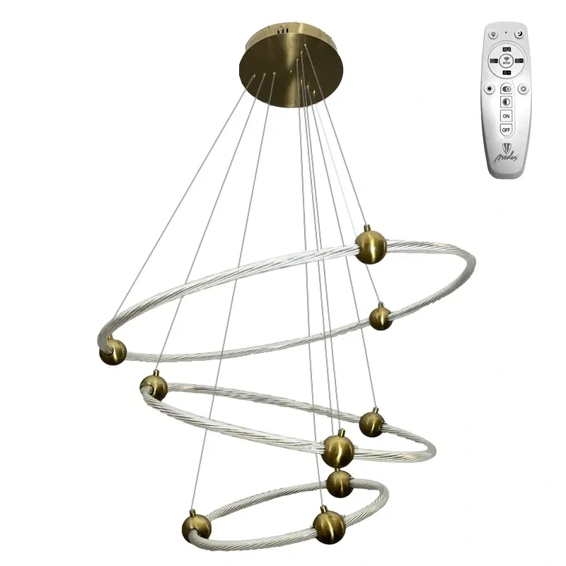 LED visiaca lampa + diaľkový ovládač 45W - J4361/G 7