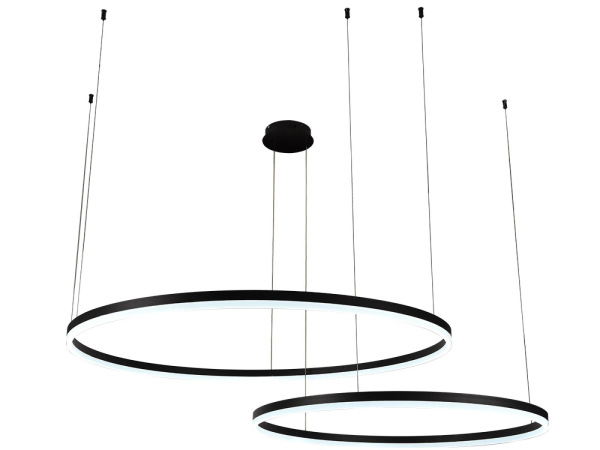 LED visiace svietidlo + diaľkový ovládač 128W - J4383/B 3