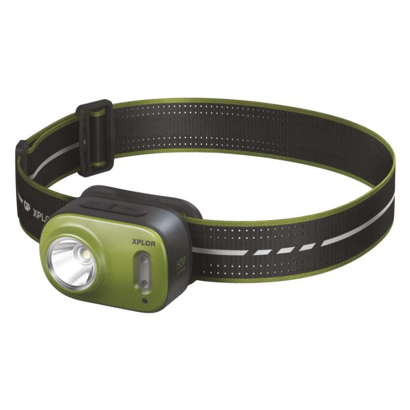 LED nabíjecí čelovka GP Xplor PHR17, 500 9