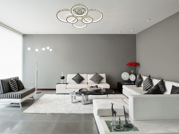 LED stropné svietidlo + diaľkový ovládač 205W - J2301/CH 9