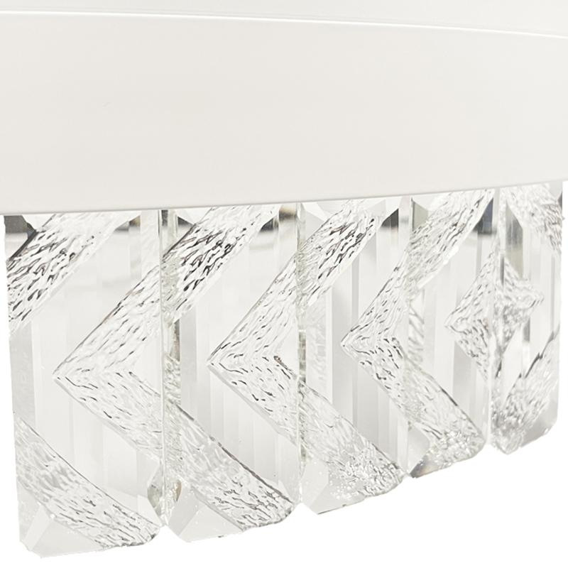 LED luxusné závesné krištáľové svietidlo s diaľkovým ovládačom 90W - TA2300/W 1