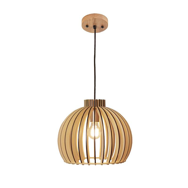 Závesný luster z masívneho dreva E27 / 330 - WRE141 3