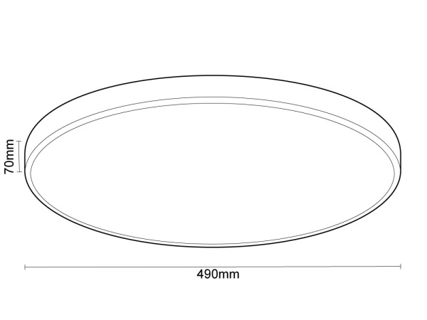 LED stropné svietidlo STAR + DO + OVLÁDANIE HLASOM 48W - LC912TV 6