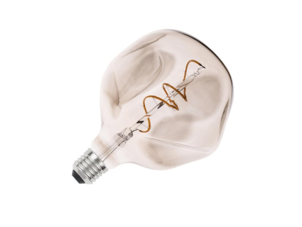 LED dekoratívna žiarovka / filament BUMPED 4W SMOKE - G125 / E27 / 2000K - ZSF118 7