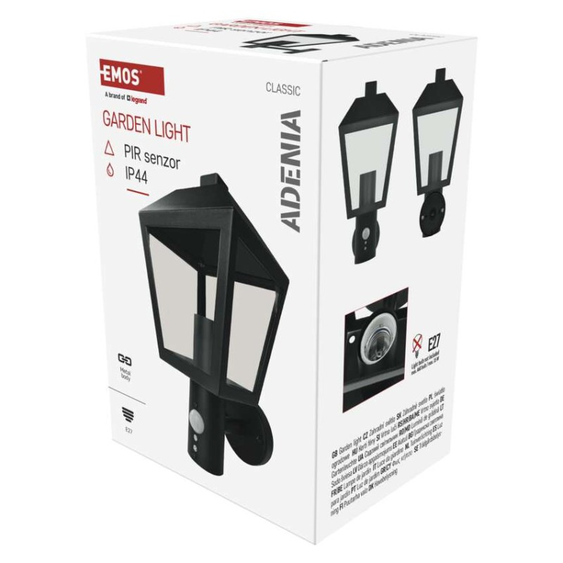 LED ZAHRADNÍ SVÍTIDLO,E27,IP44,MAX 15W,N 7