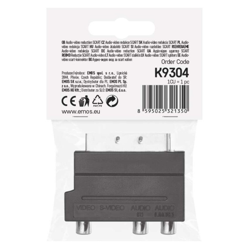 SCART3CINCH+SVHS adaptér 4