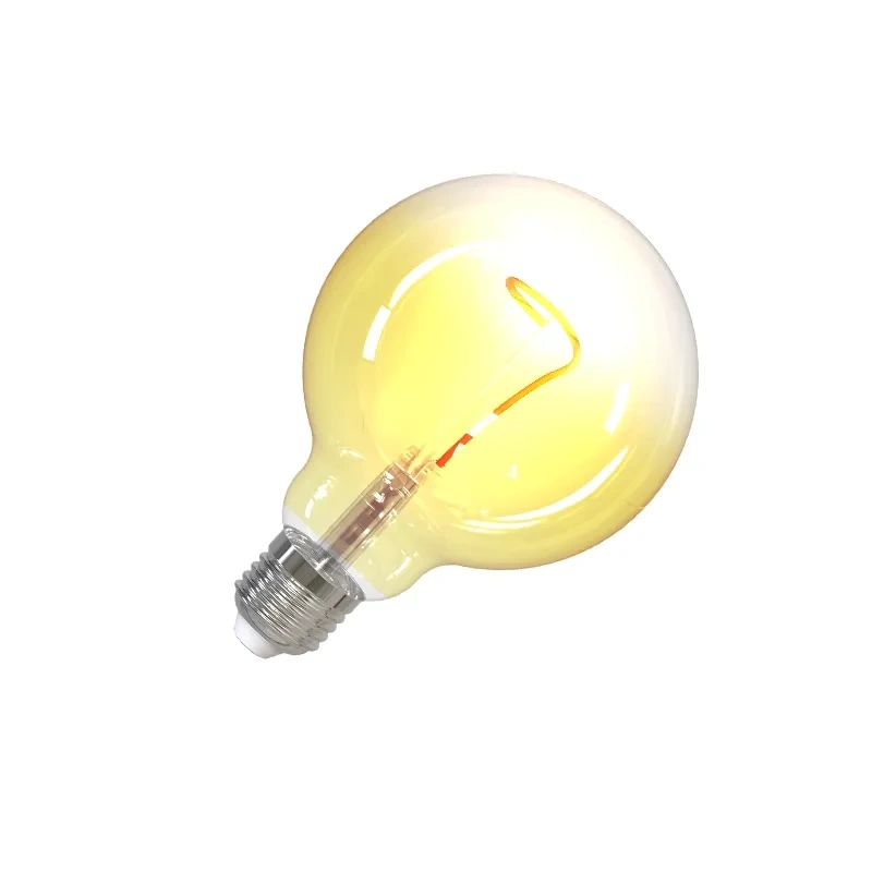 LED dekoratívna žiarovka / filament SHAPE 4W YELLOW - G95 / E27 / 1800K - ZSF109 2