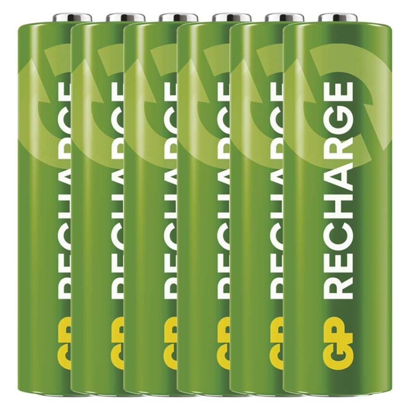 GP NABÍJECÍ BAT RECHARGE 2100 AA (HR6) 6