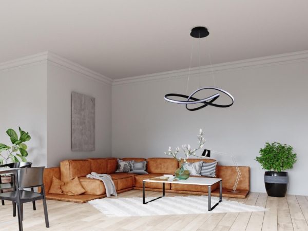 LED závesné svietidlo + diaľkový ovládač 70W - J4303/B 5