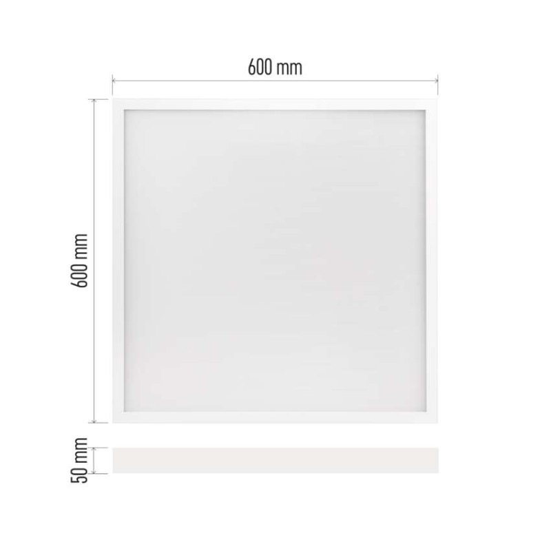 LED PANEL BAXXO P. 60×60 36W 4320LM IP20 3