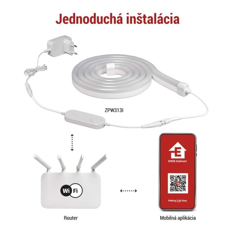 GOSMART LED NEON STRIP 3M 4