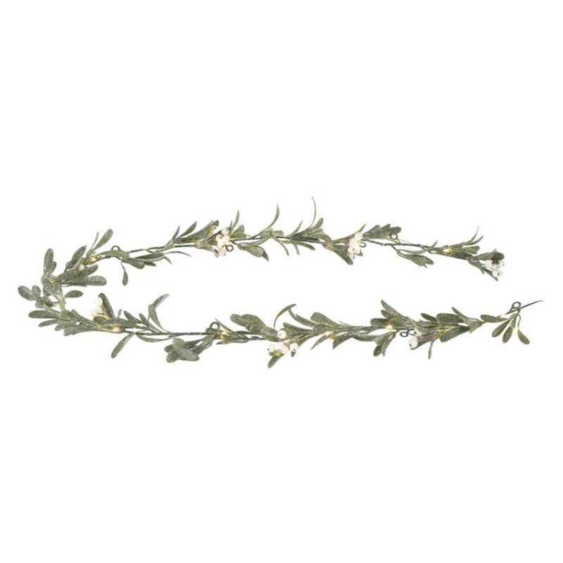 25LED MISTLETOE GARLAND 3AA WW
