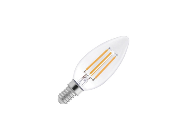 LED žiarovka / filament 4W - C35 / E14 / 4000K - ZLF722 1