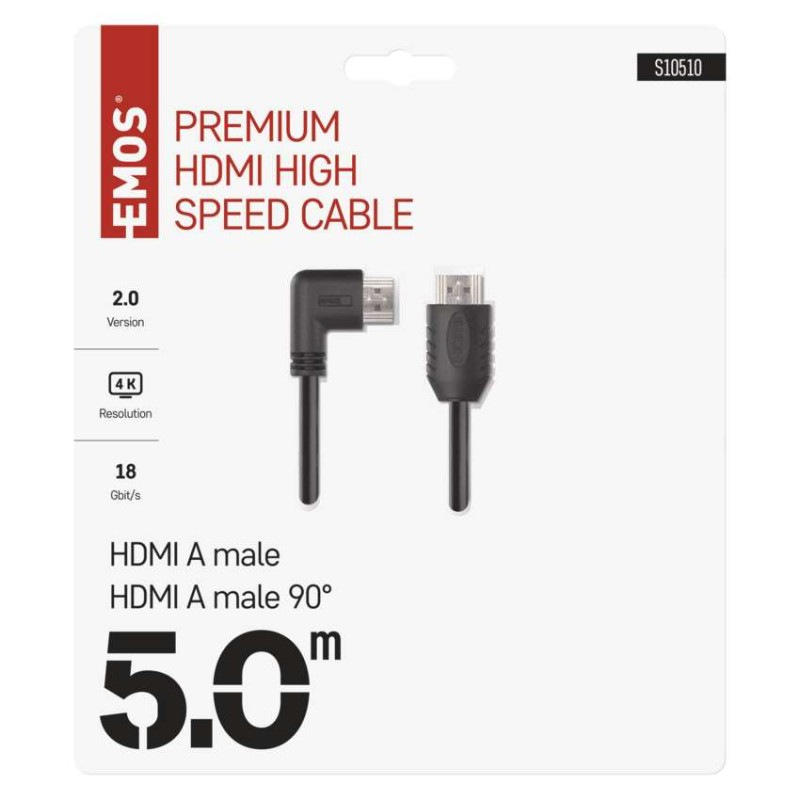 HDMI 2.0 A/M-A/M 90 5M 2