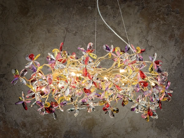 Luxusný závesný krištáľový luster 16 x G9 - CA032/800 5