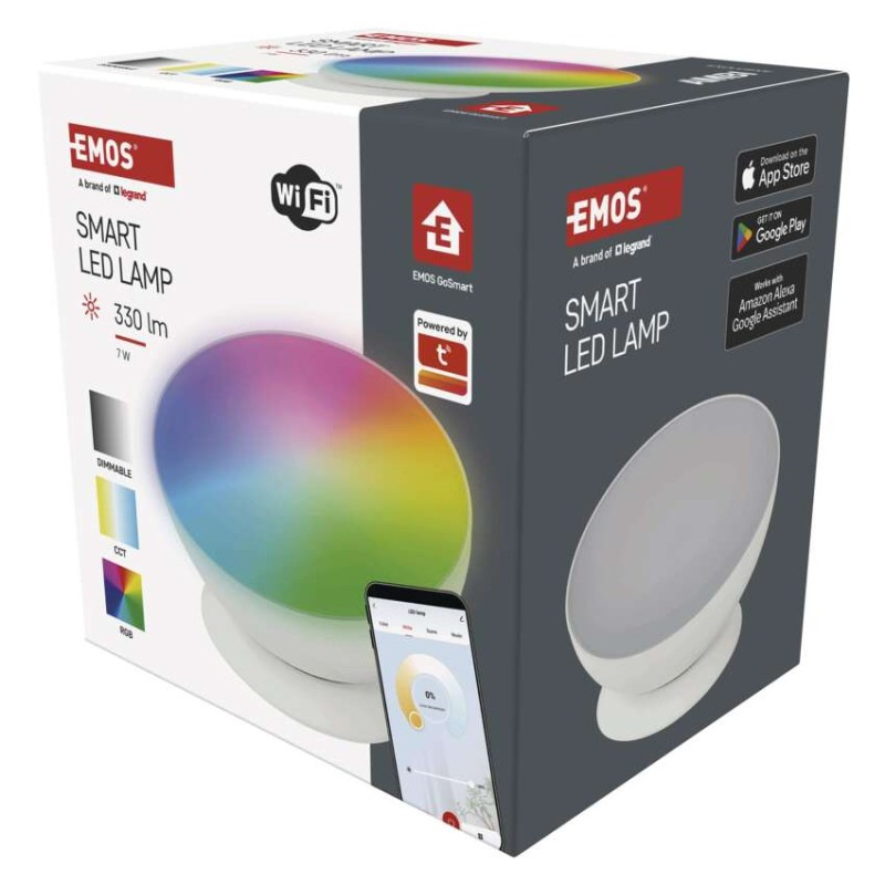 GOSMART AMBIENTNÍ LED LAMPA 7W 330LM BÍL 11
