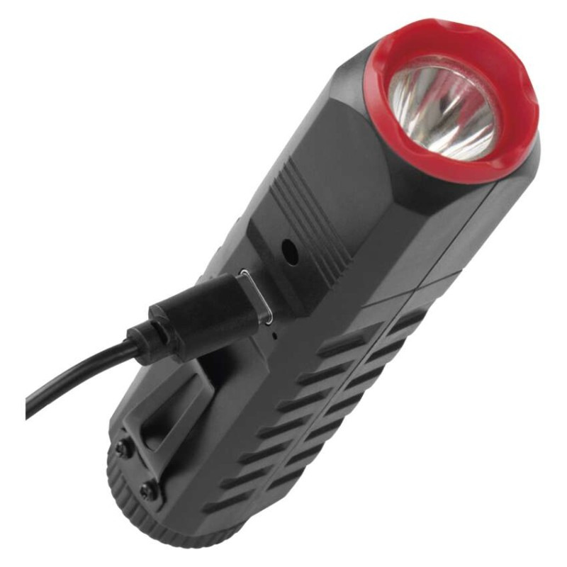 LED+COB LED NABÍJECÍ PLAST. SVÍTILNA 120 9