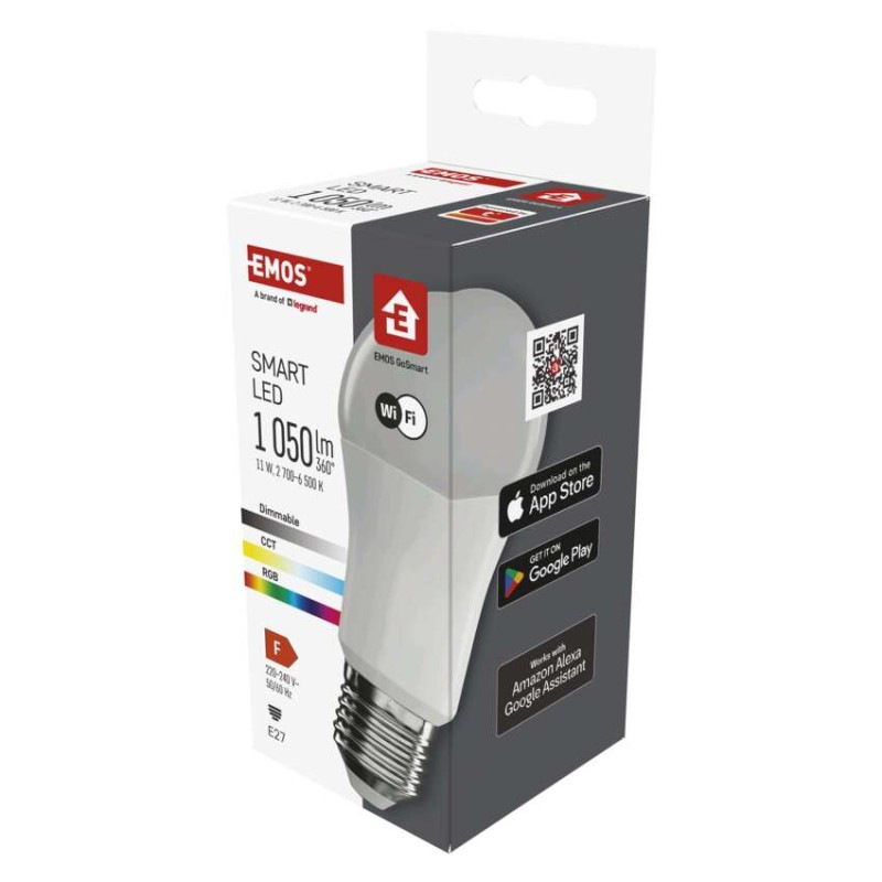 GOSMART LED A60 11W(75W) 1050lm E27 WIFI