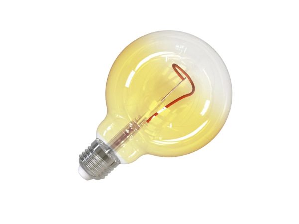 LED dekoratívna žiarovka / filament SHAPE 4W YELLOW - G95 / E27 / 1800K - ZSF109 1