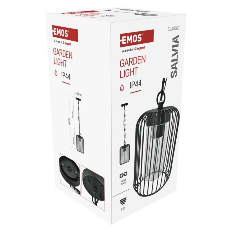 LED ZAHRADNÍ SVÍTIDLO,E27,IP44,MAX 15W,Z 11